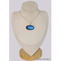 Pendentif argent Labradorite bleue grade AAA Pendentifs pierres naturelles BK26.3