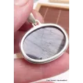 Gros Pendentif oval Labradorite bleue grade AAA - Pendentifs pierres naturelles