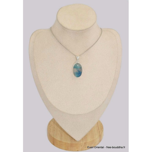 Pendentif Quantum Quattro bleu oval Bijoux en Quantum Quattro BK42.3