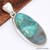 Pendentif oval en Quantum Quattro bleu lagon Bijoux en Quantum Quattro BK42.9