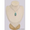 Pendentif oval en Quantum Quattro bleu lagon Bijoux en Quantum Quattro BK42.9