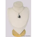 Pendentif asymétrique en Kammererite - Bijoux en Kammererite