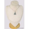 Pendentif triangulaire en Kammererite Bijoux en Kammererite BK44.4