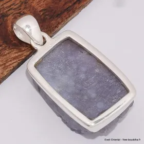 Pendentif Agate Grappe rectangulaire - Bijoux en Agate
