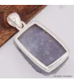 Pendentif Agate Grappe rectangulaire - Bijoux en Agate