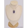 Pendentif Agate Grappe rectangulaire Bijoux en Agate BK46