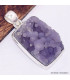 Pendentif Agate Grappe rectangulaire Bijoux en Agate BK46