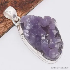 Pendentif Agate Grappe asymétrique - Bijoux en Agate