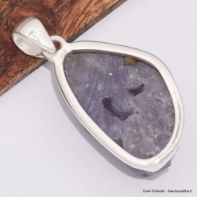 Pendentif Agate Grappe rectangulaire 