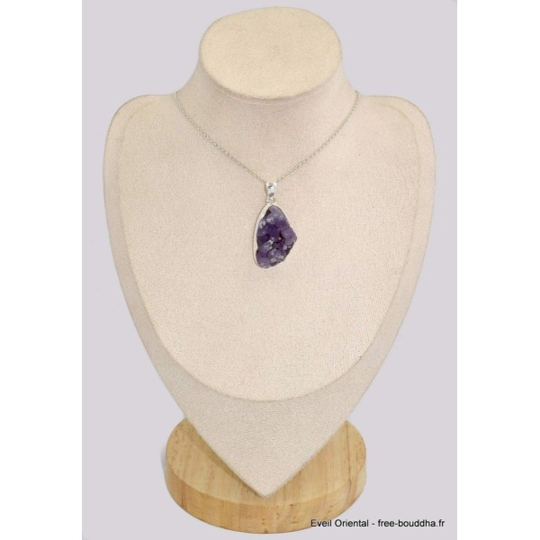 Pendentif Agate Grappe asymétrique Bijoux en Agate BK46.1