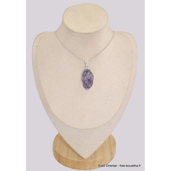Pendentif Agate Grappe ovale Bijoux en Agate BK46.2