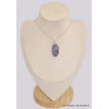 Pendentif Agate Grappe ovale Bijoux en Agate BK46.2