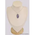 Pendentif Agate Grappe ovale - Bijoux en Agate