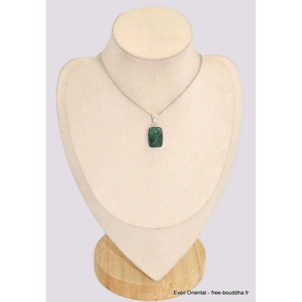 Pendentif Aventurine rectangulaire Bijoux en Aventurine BK47.1