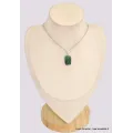 Pendentif Aventurine rectangulaire - Bijoux en Aventurine