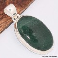 Pendentif argent oval en Aventurine Bijoux en Aventurine BK47.2