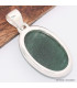 Pendentif argent oval en Aventurine Bijoux en Aventurine BK47.2