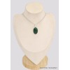 Pendentif argent oval en Aventurine Bijoux en Aventurine BK47.2