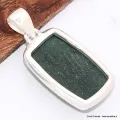 Pendentif argent Aventurine rectangulaire - Bijoux en Aventurine