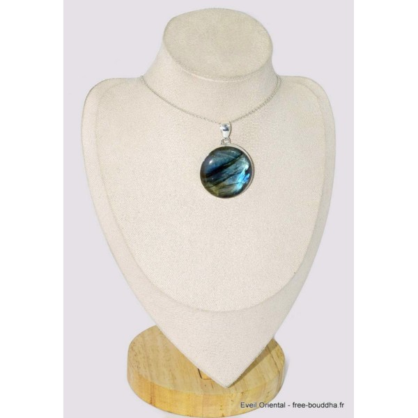 Très gros pendentif Labradorite grade AAA Pendentifs pierres naturelles BK49.6