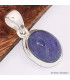 Pendentif Tanzanite cabochon oval Bijoux en Tanzanite BK50.2