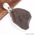 Pendentif Colombianite tectite colombienne asymétrique Pendentifs pierres naturelles BK51.1