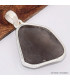 Pendentif Colombianite tectite colombienne asymétrique Pendentifs pierres naturelles BK51.1