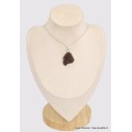 Pendentif Colombianite tectite colombienne asymétrique Pendentifs pierres naturelles BK51.1
