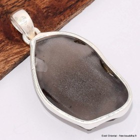 Pendentif Colombianite tectite colombienne forme libre-cg Pendentifs pierres naturelles BK51.2
