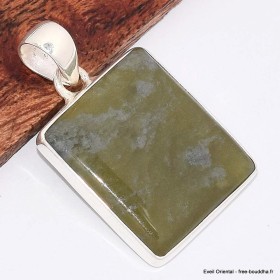 Pendentif Vasonite rectangulaire Pendentifs pierres naturelles BK56