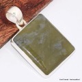 Pendentif Vasonite rectangulaire Pendentifs pierres naturelles BK56