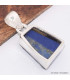 Pendentif Lapis lazuli brut trapèze grade AAA Pendentifs pierres naturelles BK57.2