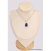 Pendentif Lapis lazuli brut trapèze grade AAA Pendentifs pierres naturelles BK57.2