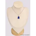 Pendentif Lapis lazuli brut trapèze grade AAA - Pendentifs pierres naturelles