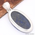 Pendentif Lapis lazuli brut bleu outremer grade AAA Bijoux en Lapis-lazuli BK57.4