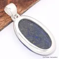 Pendentif Lapis lazuli brut bleu outremer grade AAA - Pendentifs pierres naturelles