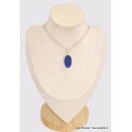 Pendentif Lapis lazuli brut bleu outremer grade AAA Bijoux en Lapis-lazuli BK57.4
