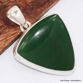 Pendentif Aventurine triangulaire - Bijoux en Aventurine