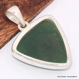 Pendentif Aventurine triangulaire - Bijoux en Aventurine