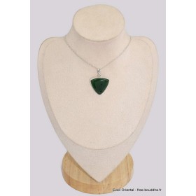 Pendentif Aventurine triangulaire 