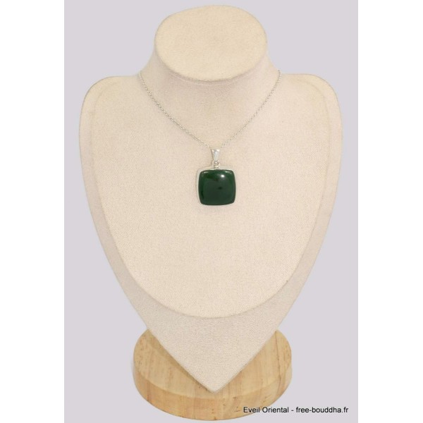 Pendentif carré en Aventurine Bijoux en Aventurine BK59.2