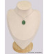 Pendentif oval en Aventurine Bijoux en Aventurine BK59.3