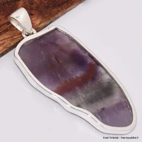 Long pendentif en Super Seven tranche grade AAA - Pendentifs pierres naturelles