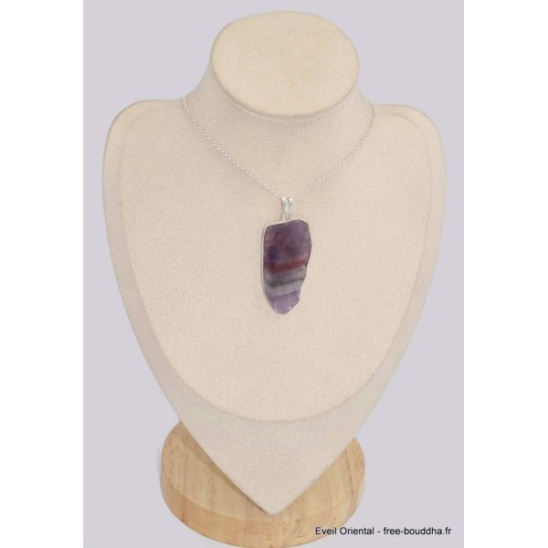 Long pendentif en Super Seven tranche grade AAA Pendentifs pierres naturelles BK60