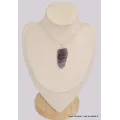 Long pendentif en Super Seven tranche grade AAA - Pendentifs pierres naturelles