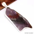 Long et grand pendentif Super Seven tranche grade AAA - Pendentifs pierres naturelles