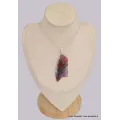 Long et grand pendentif Super Seven tranche grade AAA - Pendentifs pierres naturelles