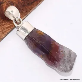Pendentif Super Seven forme bâtonnet - Pendentifs pierres naturelles