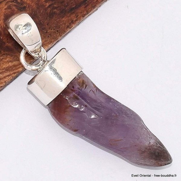 Pendentif Super Seven bâtonnet grade AAA Pendentifs pierres naturelles BK60.7
