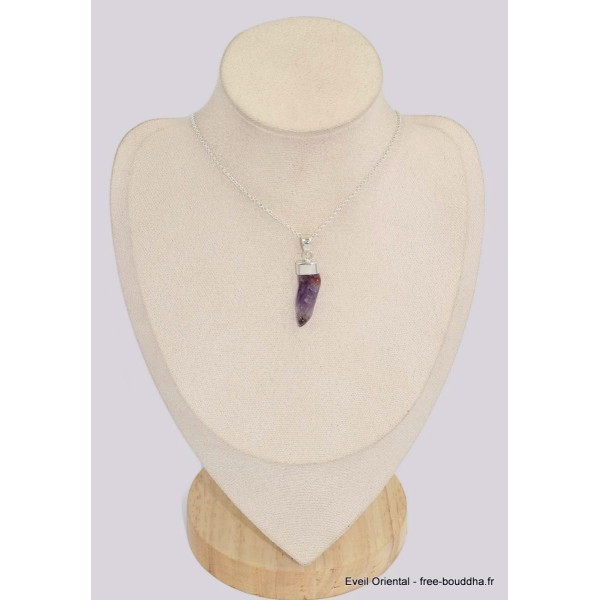 Pendentif Super Seven bâtonnet grade AAA Pendentifs pierres naturelles BK60.7